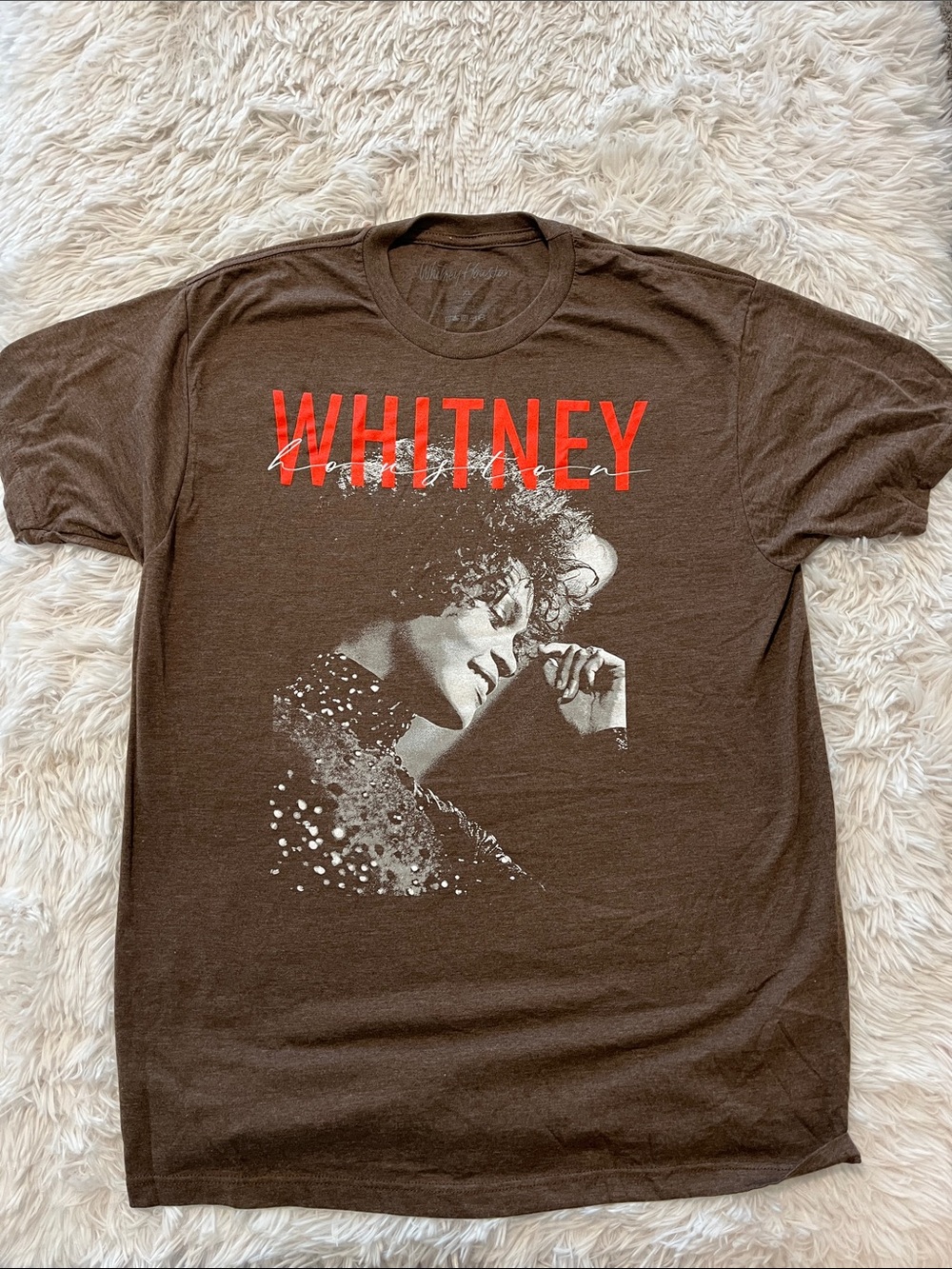 Whitney Houston t shirt XL NWOT
